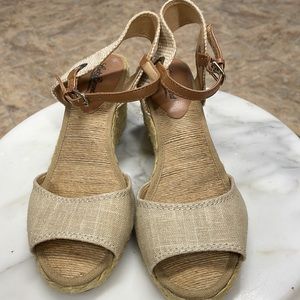 Lucky Brand espadrilles. So cute on. Only worn one time.